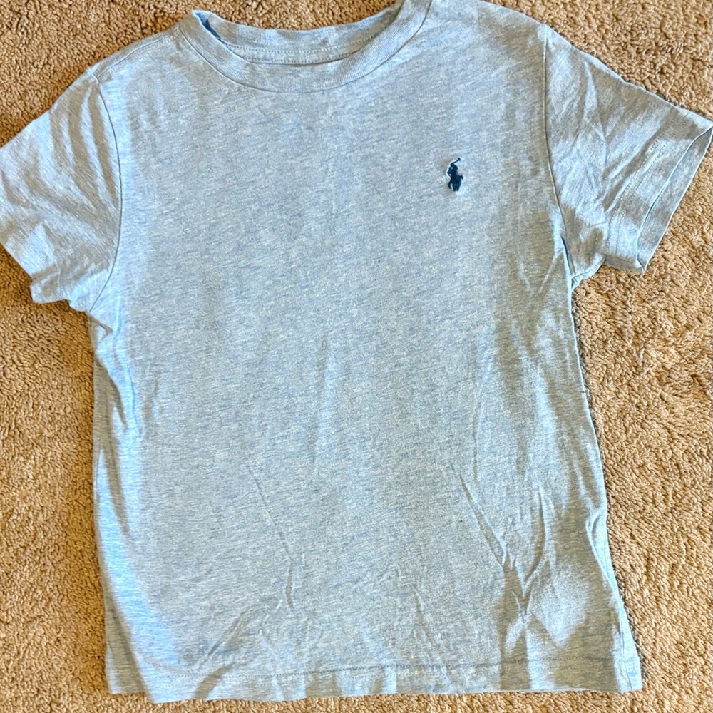 Polo by Ralph Lauren Kids Light Blue Short Sleeve Tee
